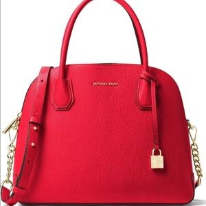 Authentic Michael Kors Mercer Large Dome Satchel